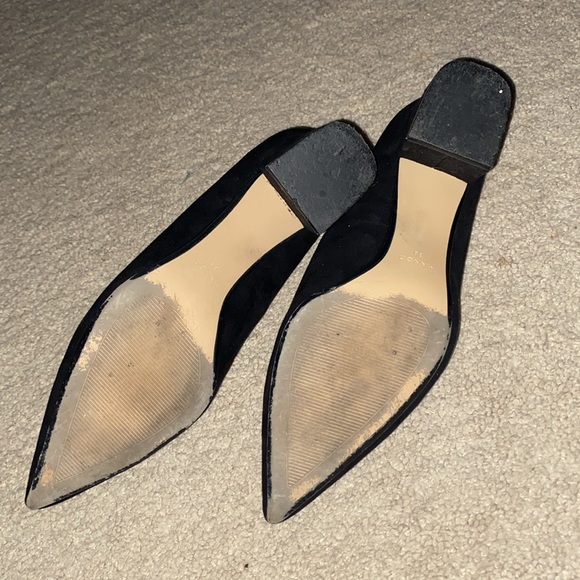 Mango black suede shoes 8 - Picture 4 of 7